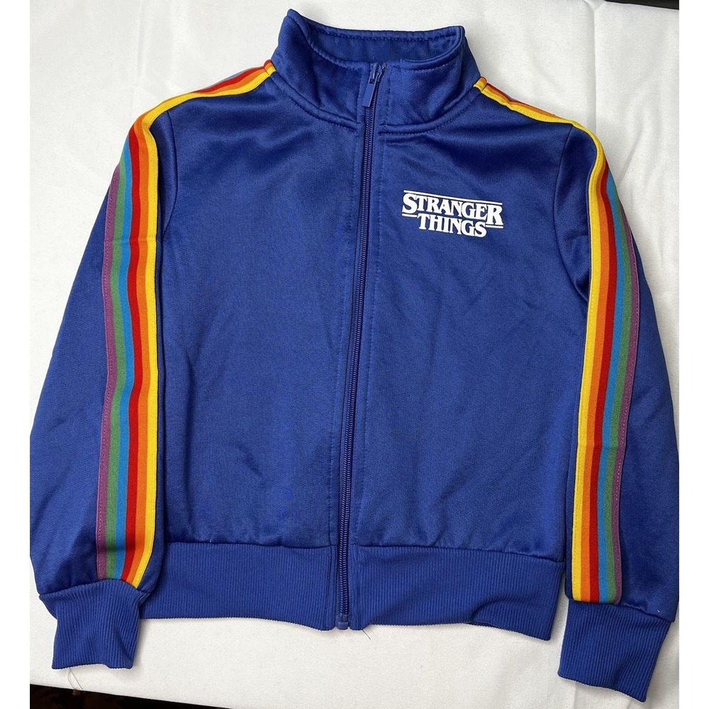 Boys/Girls/ Unisex  Child Sweater Jacket Stranger Things Size  S 6 6X Netflix